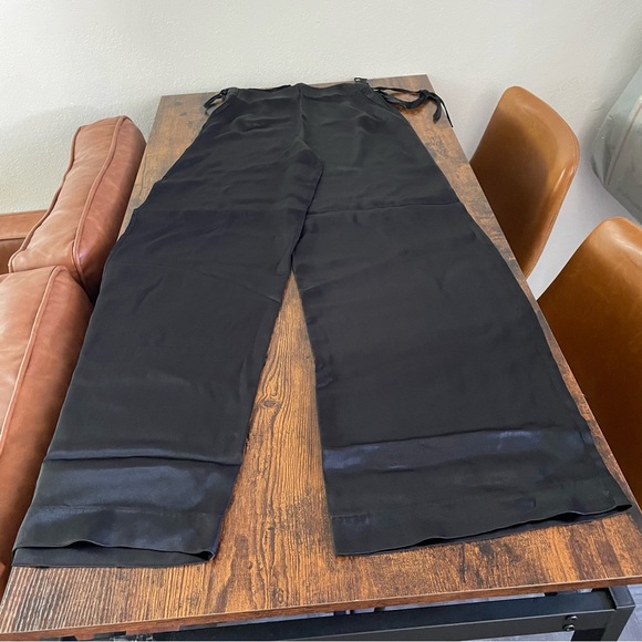 Sold🙂Zara NWT Full Length Satin Effect Pants - Picture 6 of 12